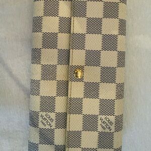 Louis Vuitton Damier Azure Sarah Wallet